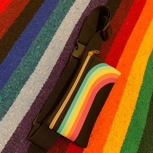 Cute rainbow fanny pack